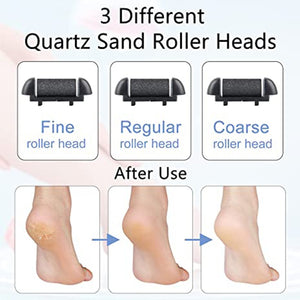 Portable Electric Foot File Callus Remover USB Rechargeable Foot Care Machine Heels Pedicure Dead Skin Remove with LED Display