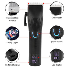Load image into Gallery viewer, Professional Hair Clipper and Trimmer Kit for Men Cordless Hair Clipper Haircut Kit Beard T Contour Trimmer Haircut Grooming Kit