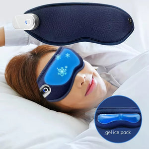 Wireless Smart 3D Eye Massager with Cooling & Heat Eye Mask Vibration Eye Care Device Improve Sleep Relief Eye Migraine Massager