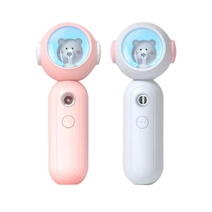 Mini Nano Facial Mister Facial Steamer 30ml Visual Water Tank USB Rechargeable Moisturizing for Bedroom Travel Home Girls Gifts