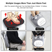 Load image into Gallery viewer, Foot Warmer 3 Modes Constant Temperature Power Saving Safe Electric Warm Heating Pad Rechargeable Washable USB Foot Warm Heating