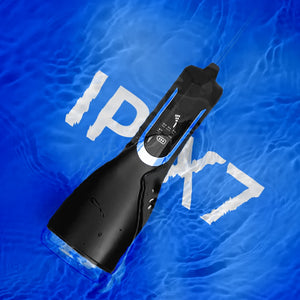 Upgrated Intelligent Oral Irrigator Water Dental Flosser Rechargeable 5Mode Portable Dental Water Jet IPX7 Waterproof 330ml 4Tip