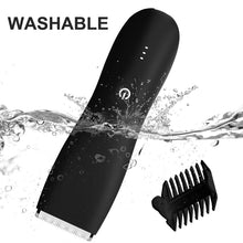 Load image into Gallery viewer, Men Electric Shaver for Body  Groin Trimmer Male Waterproof  Razor Rechargeable Clipper Pubic Hair Epilator
