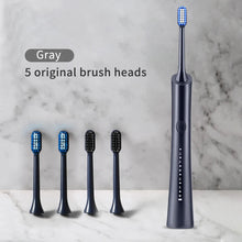 Load image into Gallery viewer, Sonic Electric Toothbrush Adult Timer Brush IPX7 Waterproof 6 Modes USB Charger Rechargeable Tooth Brushes Replacement Heads Set