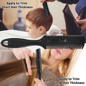 11Pcs Hairdressing Scissors Set Professional Flat Scissors Thinning Scissors Hair Salon Children Home Hair Cutting Tools