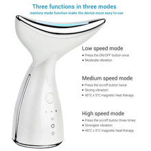 Load image into Gallery viewer, EMS Electric Neck Massager Microcurrent LED Photon Face Firming Rejuvenation Anti Wrinkle Thinng Double Chin Skin Care Device