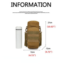 Load image into Gallery viewer, Outdoor Camping Cycling Bottle Holder Shoulder Bag Sports Bag New Kettle Bag Tactical Military Pouch Waist Packs