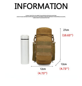 Outdoor Camping Cycling Bottle Holder Shoulder Bag Sports Bag New Kettle Bag Tactical Military Pouch Waist Packs