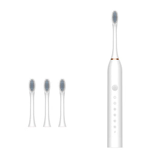 Ultrasonic Sonic Electric Toothbrush USB Charging Electronic Teeth Brush Adult Tooth Whitening 6 Mode IPX7 Waterproof Travel Box