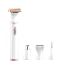 Load image into Gallery viewer, 4 in 1 Multifunction Women Hair Removal Electric Shaping Female Shaving Machine Mini Shaver Trimmer Razor for Eyebrow Underarm