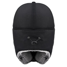 Load image into Gallery viewer, Men&#39;s Ear Protection Face Bomber Hats Thicker Plus Velvet Warm Women Winter Hat Outdoor Cycling Snow Male Bone Cap Ski Hat