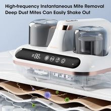 Load image into Gallery viewer, 10000Pa UV New Mattress Vacuum Mite Remover Cordless Handheld Cleaner Powerful Suction for Cleaning Bed Pillows Clothes Sofa