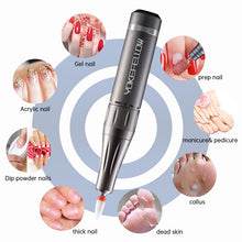 Load image into Gallery viewer, 35000RPM Electric Nail Drill Machine USB Charging for Nail Gel Polish Professional E-file Milling Nail Files Salon Tool