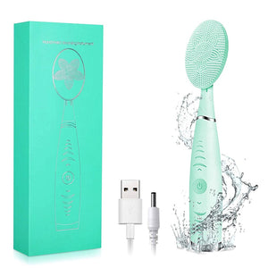 High Frequency Electric Face Cleaner Brush Sonic Facial Cleansing Deep Pore Cleaner Blackhead Removal Facial Massager