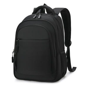 New Backpack For Men Luxury Waterproof Nylon Bag For Laptop 15.6 Inches Business Solid Color Rucksack Man Simple Travel Bagpack