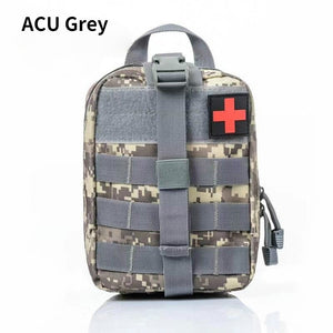 Aid Pouch First-Aid Kit Accessory Bag Tactical Waist Pack Multi-Purpose Outdoor Mountaineering Life-Saving Bag