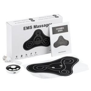 Mini Electric Massager 8 Mode Arm Leg Shoulder Back Neck Body Massager Pain Relief Micro-current Pulse Cervical Massage Sticker