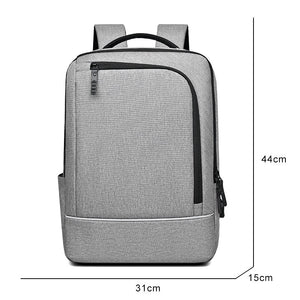 Backpack For Male Business Fashion High-quality Nylon 15.6 Inch Laptop USB Charging Rucksack Man Waterproof Multifunctional