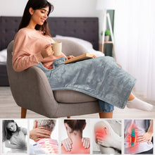 Load image into Gallery viewer, Electric Heating Shawl Pad 10 Gear Electric Blanket Pain Relief Winter Heater Heated Pad Heating Mat Shoulder Warmer Supplies
