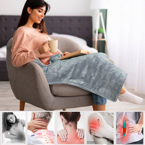 Electric Heating Shawl Pad 10 Gear Electric Blanket Pain Relief Winter Heater Heated Pad Heating Mat Shoulder Warmer Supplies