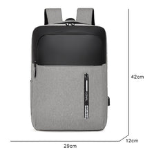 Load image into Gallery viewer, Backpack For Men Multifunctional Business Notebook Backpack USB Charging Waterproof Men&#39;s Backbag Casual Bag 15.6 Inches