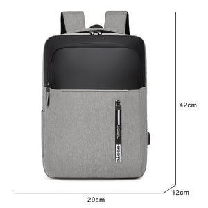 Backpack For Men Multifunctional Business Notebook Backpack USB Charging Waterproof Men's Backbag Casual Bag 15.6 Inches