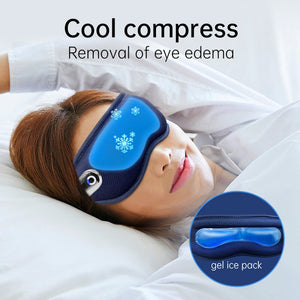 Wireless Smart 3D Eye Massager with Cooling & Heat Eye Mask Vibration Eye Care Device Improve Sleep Relief Eye Migraine Massager