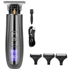 Load image into Gallery viewer, Electric Hair Trimmer 10w Powerful LCD Clipper 0mm Baldheaded Hair Clippers Barbershop Rechargable Adjustable Speed