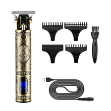 Load image into Gallery viewer, Electric Hair Trimmer Machine 1500mAh 10W Professional Hair Clipper Rechargeable Cutting Machine Men&#39;s Beard Shaver For Man