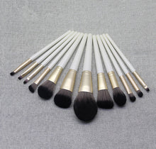 Load image into Gallery viewer, 12pcs Poppies Makeup Brushes Set Beginner Foundation Eye Shadow Loose Powder Blush Highlight Brush