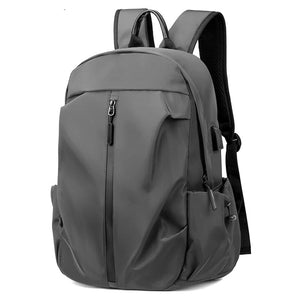 Men's Travel Bag High Quality Fashion Backpack With Charging Handbag Oxford Cloth Waterproof Large Capacit Student Schoolbag