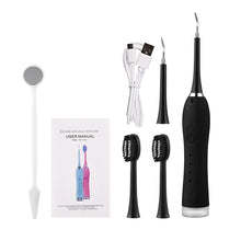 Load image into Gallery viewer, Portable Electric Dental Calculus Remover Toothbrush Sonic Tartar Removal Teeth Whitening Cleaning Oral Hygiene Tools