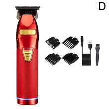 Load image into Gallery viewer, Professional Hair Trimmer Gold For Men Rechargeable Barber Cordless Hair Cutting T Machine Hair Styling Beard Trimmer