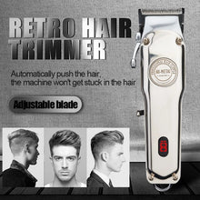 Load image into Gallery viewer, Professional Electric Hair Trimmer All-metal Clipper For men Barber Trimmer Cordless Hair Cutter Machine Rechargeable