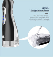 Load image into Gallery viewer, Dental Water Jet Oral Irrigator Rechargeable USB Portable Water Flosser 220ML Water Tank Waterproof Teeth Cleaner 4 Tip 3 Models