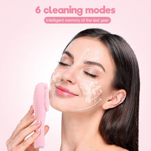 Load image into Gallery viewer, Facial Cleansing Brush High Frequency Vibratioin Lifting Face Massager Electric Sonic Blackhead Pores Washing Brush