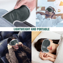 Load image into Gallery viewer, 3D Heated Eye Mask Electric Portable Eye Massager Blindfold USB Sleeping Mask Dry Eyes Blepharitis Fatigue Relief Eye Protection