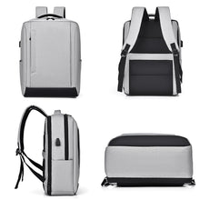 Load image into Gallery viewer, Men&#39;s Fashion Business Backpack Rucksack For Male Laptop Backpack 15.6/17 Inches Usb Charging Nylon Multifunctional Bags