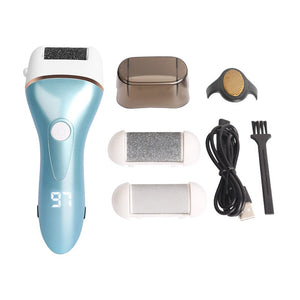 Waterproof USB Rechargeable Electric Pedicure Tools Foot Care Machine Callus Remover Dead Skin Remover Foot File Heel Cleaner