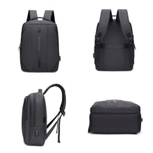 Load image into Gallery viewer, Business Backpack For Male USB Charging Multifunctional Nylon Waterproof Luxury Bags Unisex Holds 15.6-inch Laptop Rucksack