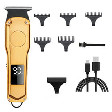 Load image into Gallery viewer, Professional Hair Clipper Hair Trimmer Machine USB Rechargeable Electric Men Beard Barber Hair Cutting Machine for Adult Kid