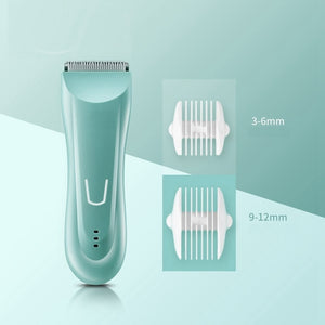 Washable Groin & Body Trimmer for Men & Women Electric Face Beard Hair Trimmer Rechargeable Pubic Ball Shaver & Body Groomer