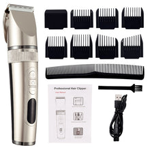 Load image into Gallery viewer, Professional Hair Clipper For Men Beard Trimmer Machine for Shaving Hair Trimmer Hair Cutting Machine Beard Trimmer Fast Charge