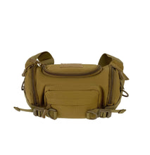 Load image into Gallery viewer, 1000D Waterproof Oxford Men&#39;s Belt Fanny Pack Shoulder Messenger Bag Tactical Chest Bags