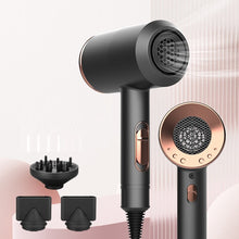 Load image into Gallery viewer, Hair Dryer With Diffuser Negative Ionic Hair Blow Dryer 5 Gear Settings Adjusting Airspeed Blow Dryer
