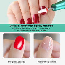 Load image into Gallery viewer, 35000RPM Portable Electric Nail Drill Manicure Machine Acrylic Gel Polish Nails Sander Rechargeable Nail Polishing Tools Speed