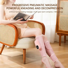 Load image into Gallery viewer, Electric Leg Massager with Heat Compression Calf Air Muscle Legs Massager Pressure Pressotherapy Relax