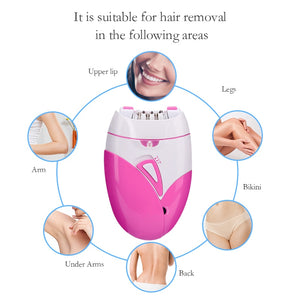 Electric Epilator USB Rechargeable Women Shaver Whole Body Available Painless Depilat Female Hair Removal Machine High Quality