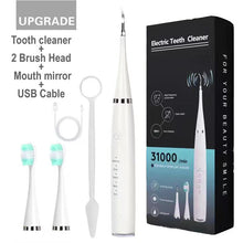 Load image into Gallery viewer, Newest Electric Toothbrushes Dental Scaler for Adults USB Charging Ultra Sonic Tooth Brushes Whitening 3 Brush Heads Smart Timer