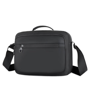 Multifunctional Men's Shoulder Bag New Nylon Fashion Casual Messenger Bag Solid Color Zipper Travel Crossbody Bags For Men